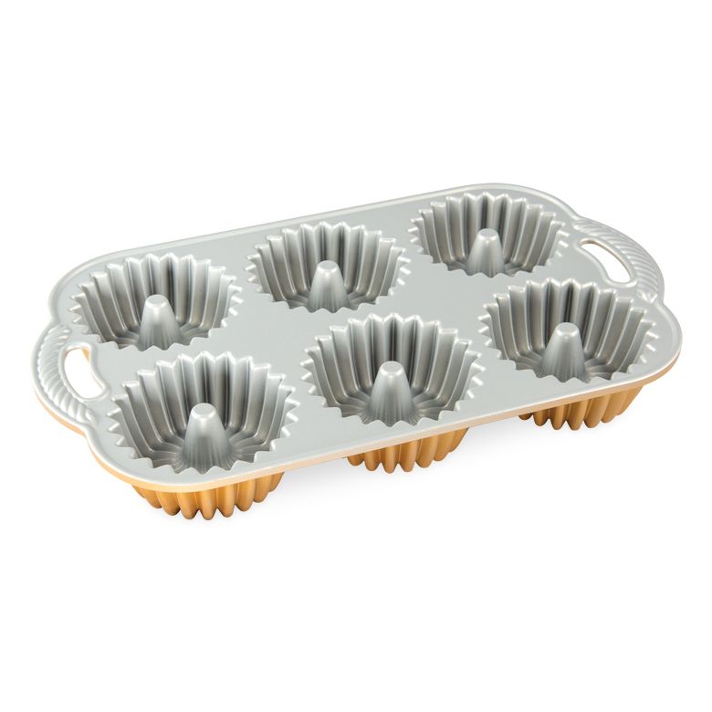 nordic-ware-brilliance-mini-tulband-bakvorm-6-vaks-goud