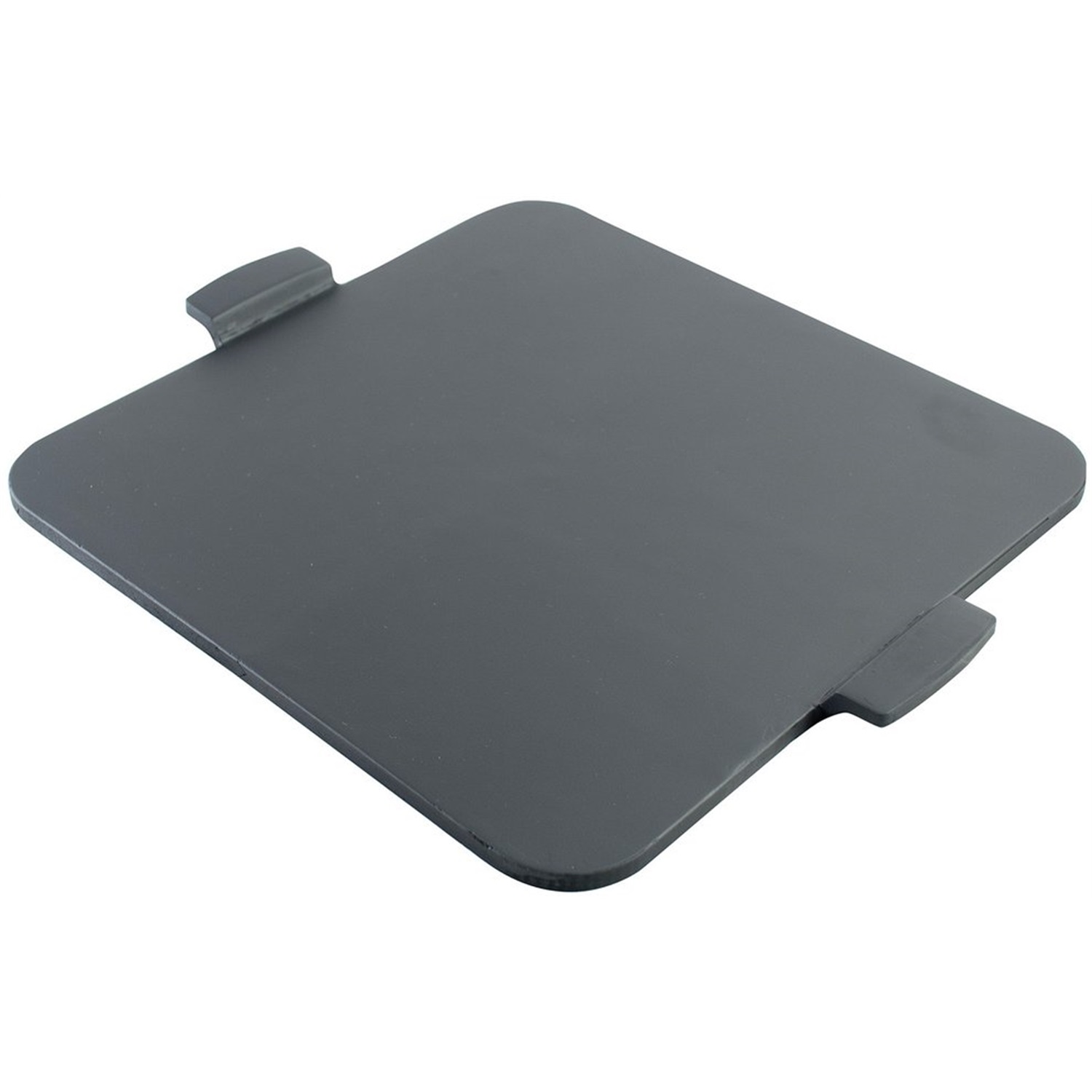 pizzacraft glazed pizzasteen met handvatten pc0111 37cm zwart