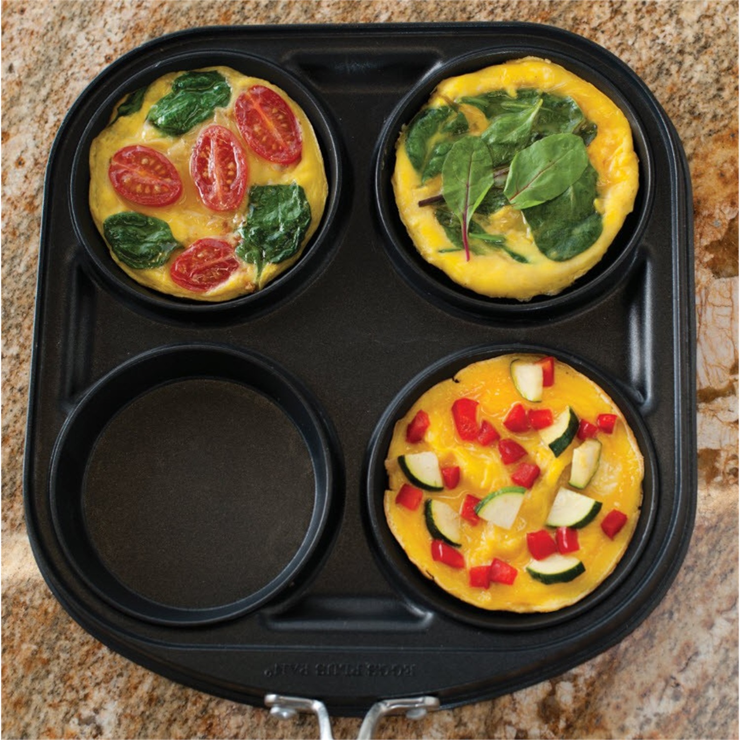 nordic-ware-eggs-plus-gourmetpan-met-deksel-4-vaks