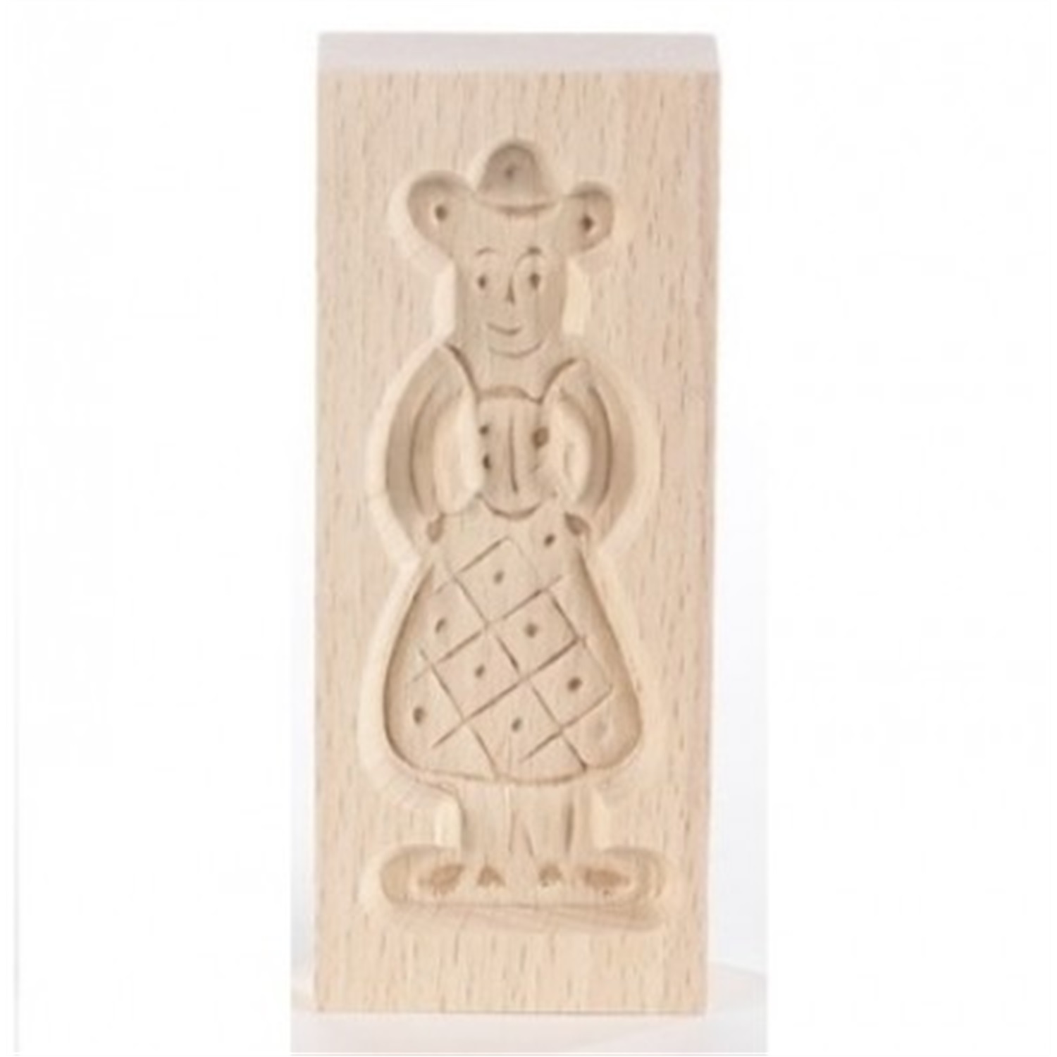 speculaasplank klein vrouwtje 9x4cm