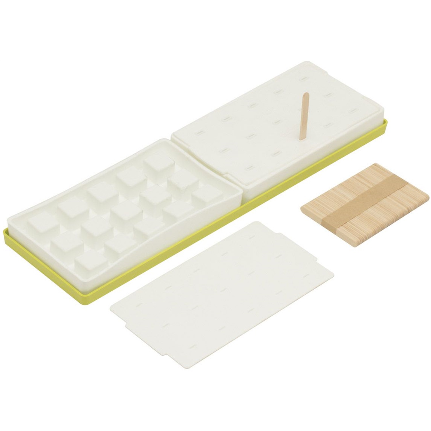 silikomart steccoflex mini stick kube lollyset 3 delig