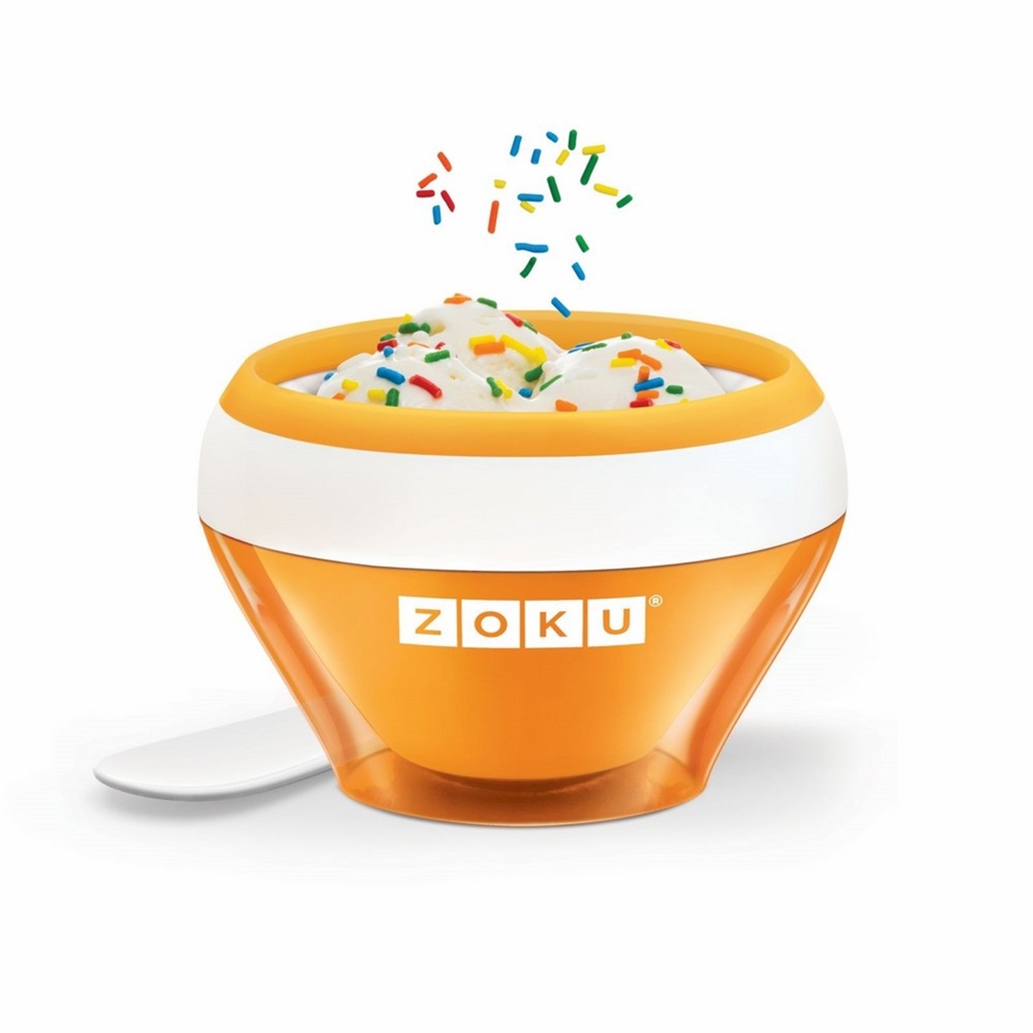 zoku ice cream ijsmaker oranje