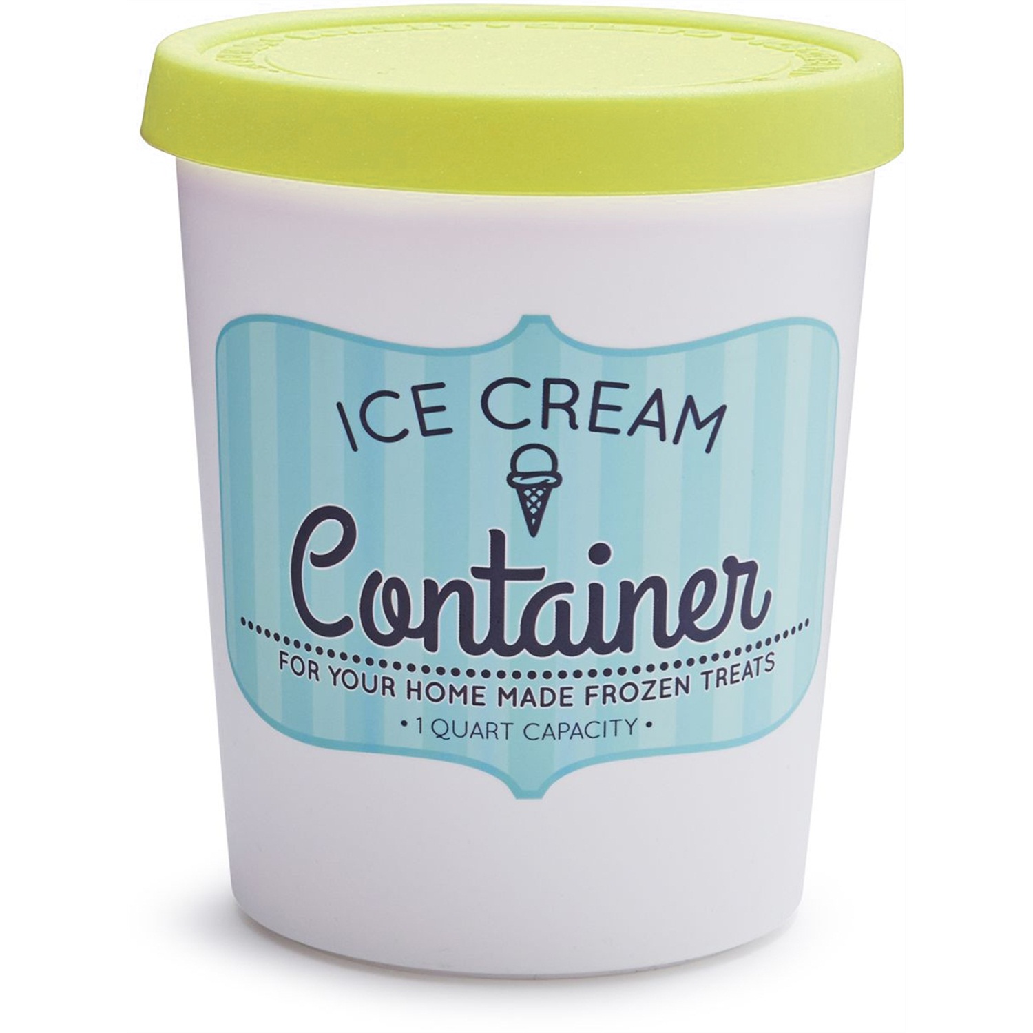 tovolo sweet treat tubs ijsbewaarbeker lemon geel