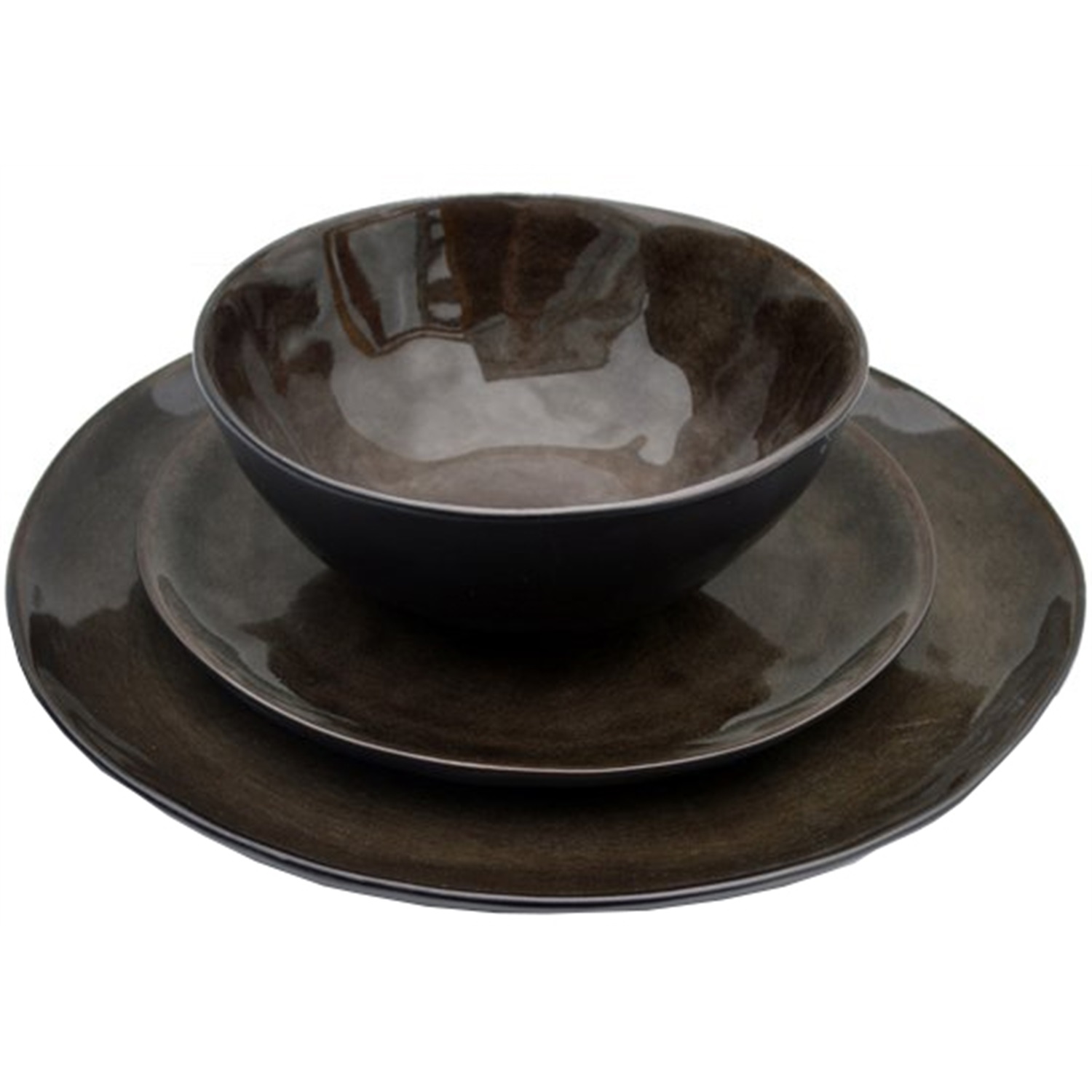 serax pure serviesset 12 delig grijs