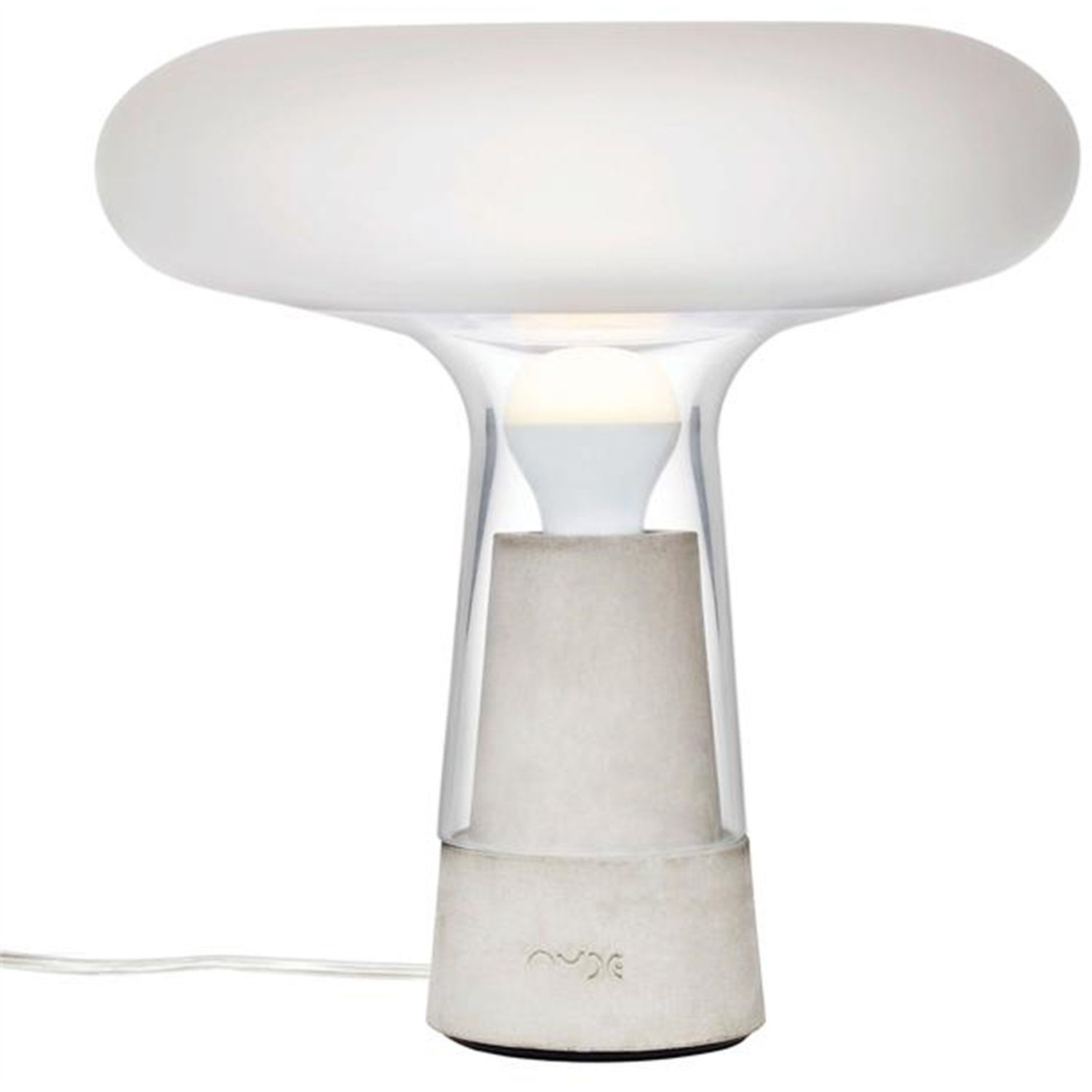 nude orion lamp 32cm beton