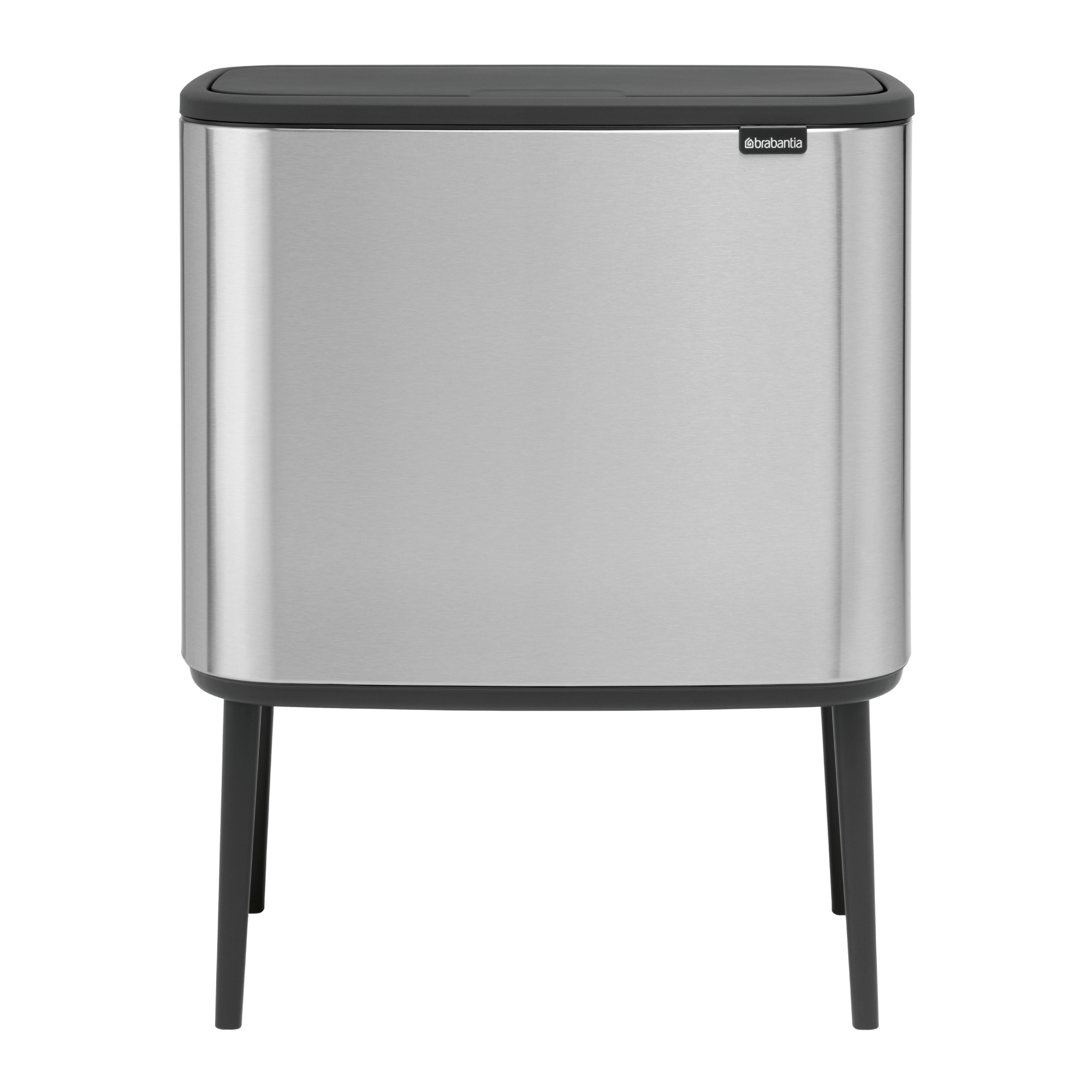brabantia bo touch bin 36l rvs