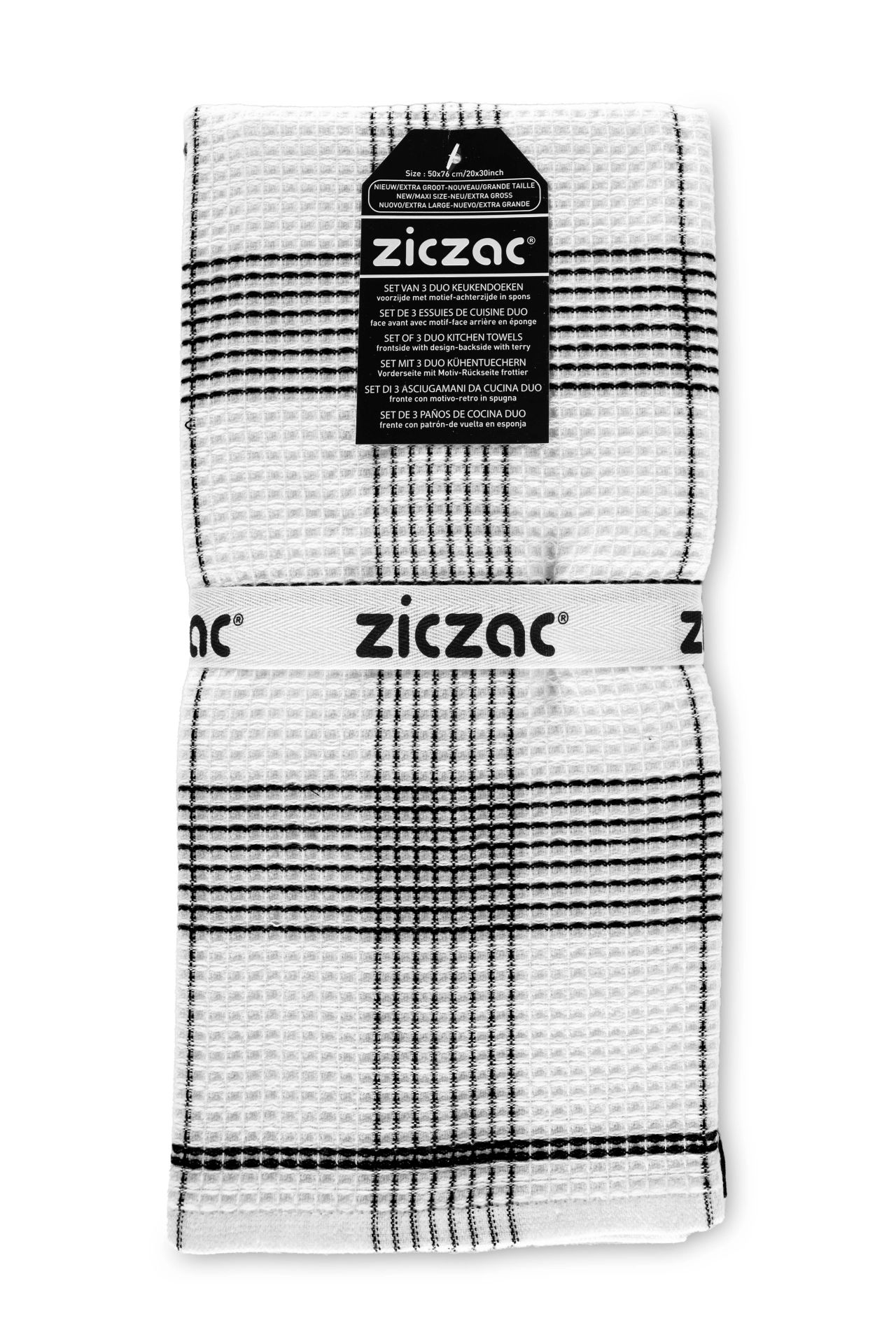 ziczac-keukendoek-culinary-duo-waffle-3-stuks-black.jpg