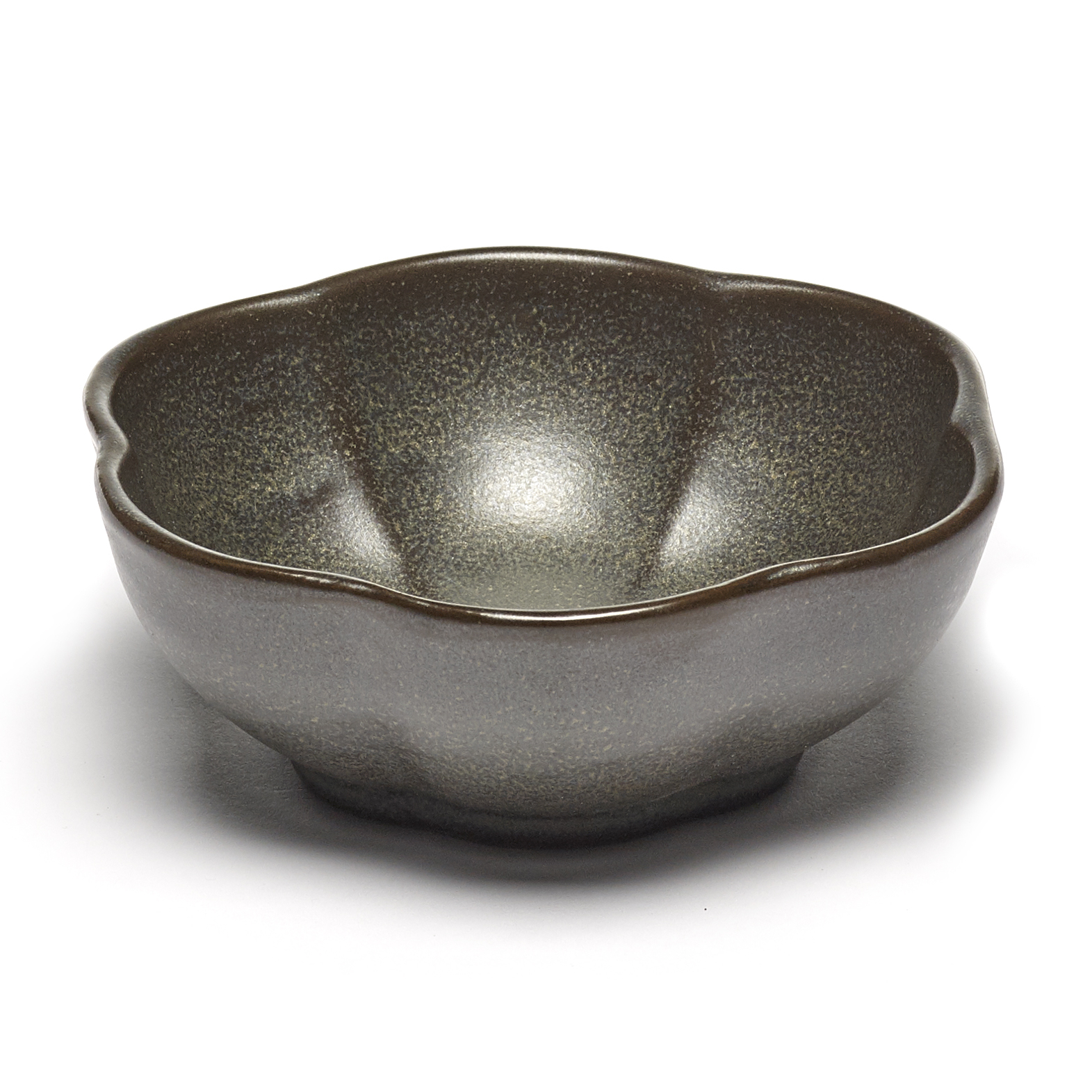 serax-inku-kom-geribbeld-b5120240g-11cm-groen-4-stuks