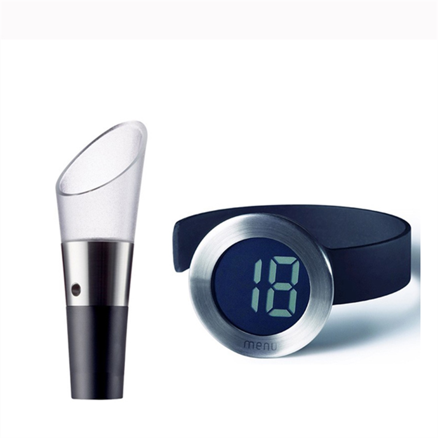 menu vignon set decanteerder en menu thermometer