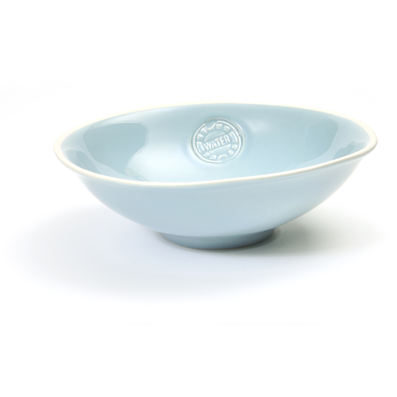 bowls and dishes water saladeschaal 29cm ijsblauw