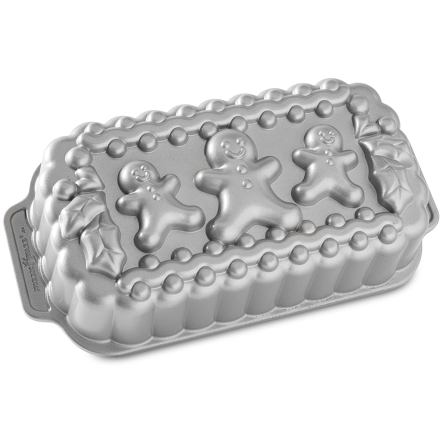 nordic-ware-gingerbread-family-loaf-bakvorm-28x15cm-zilver