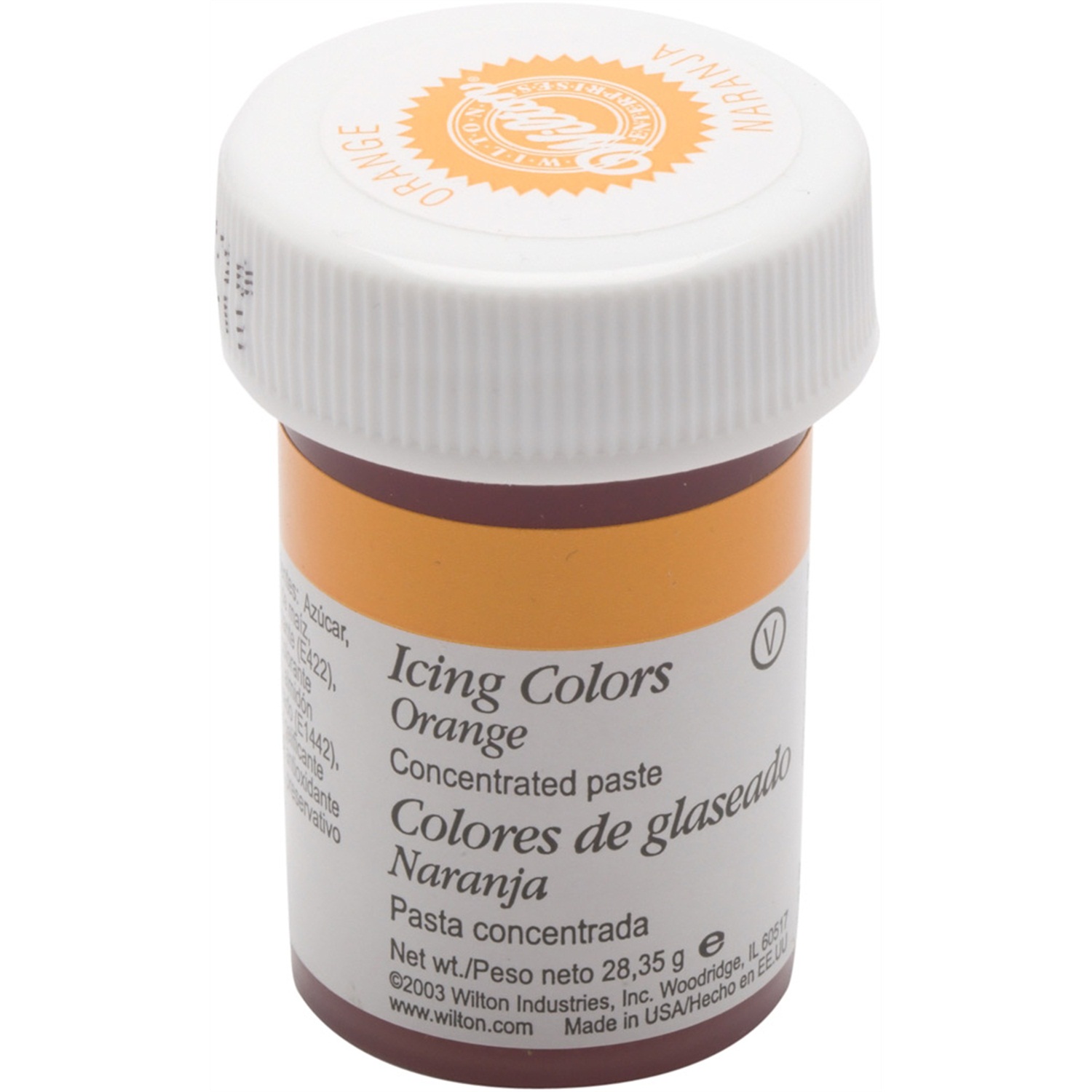 wilton icing color kleurstof 28g orange