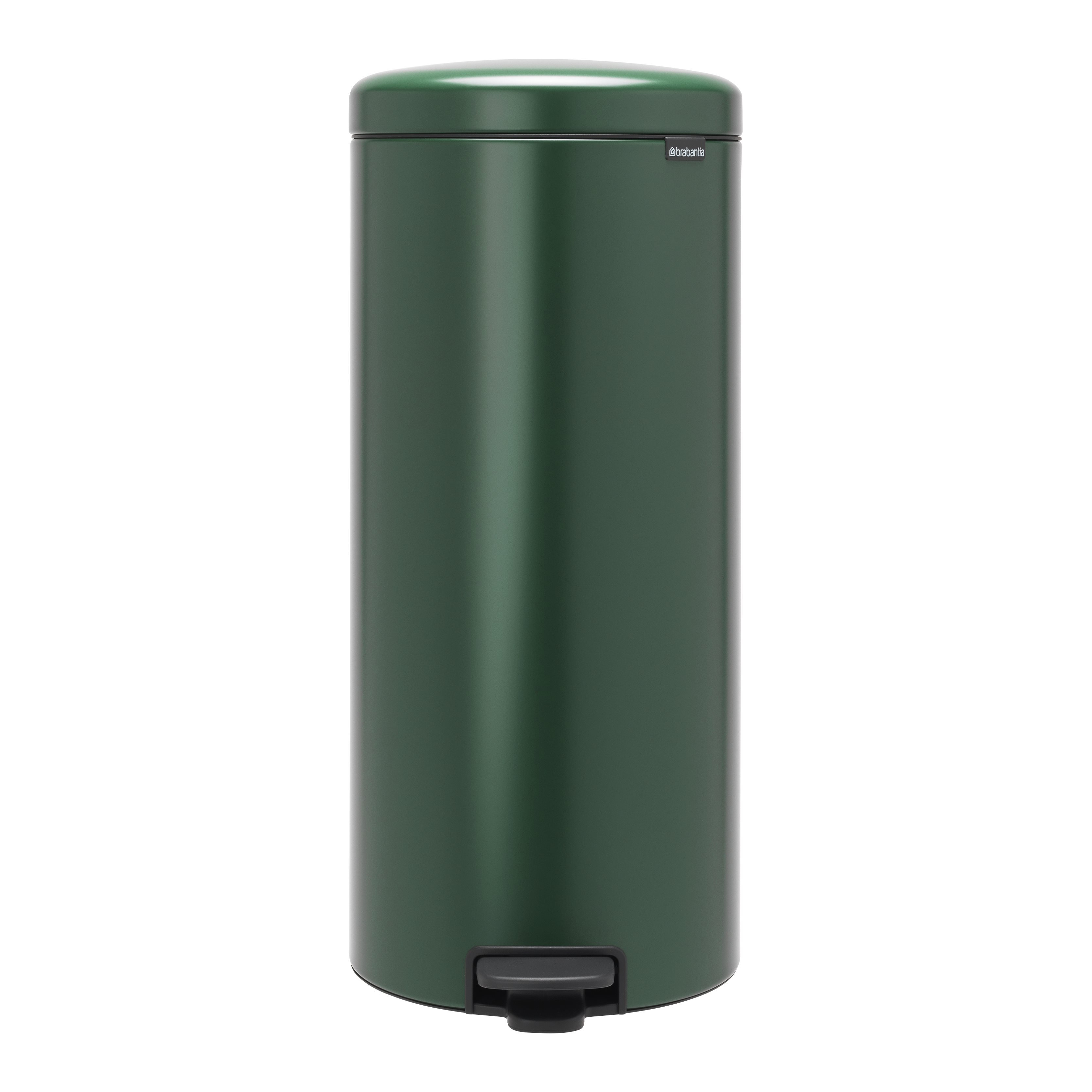 brabantia newicon pedaalemmer 30l groen