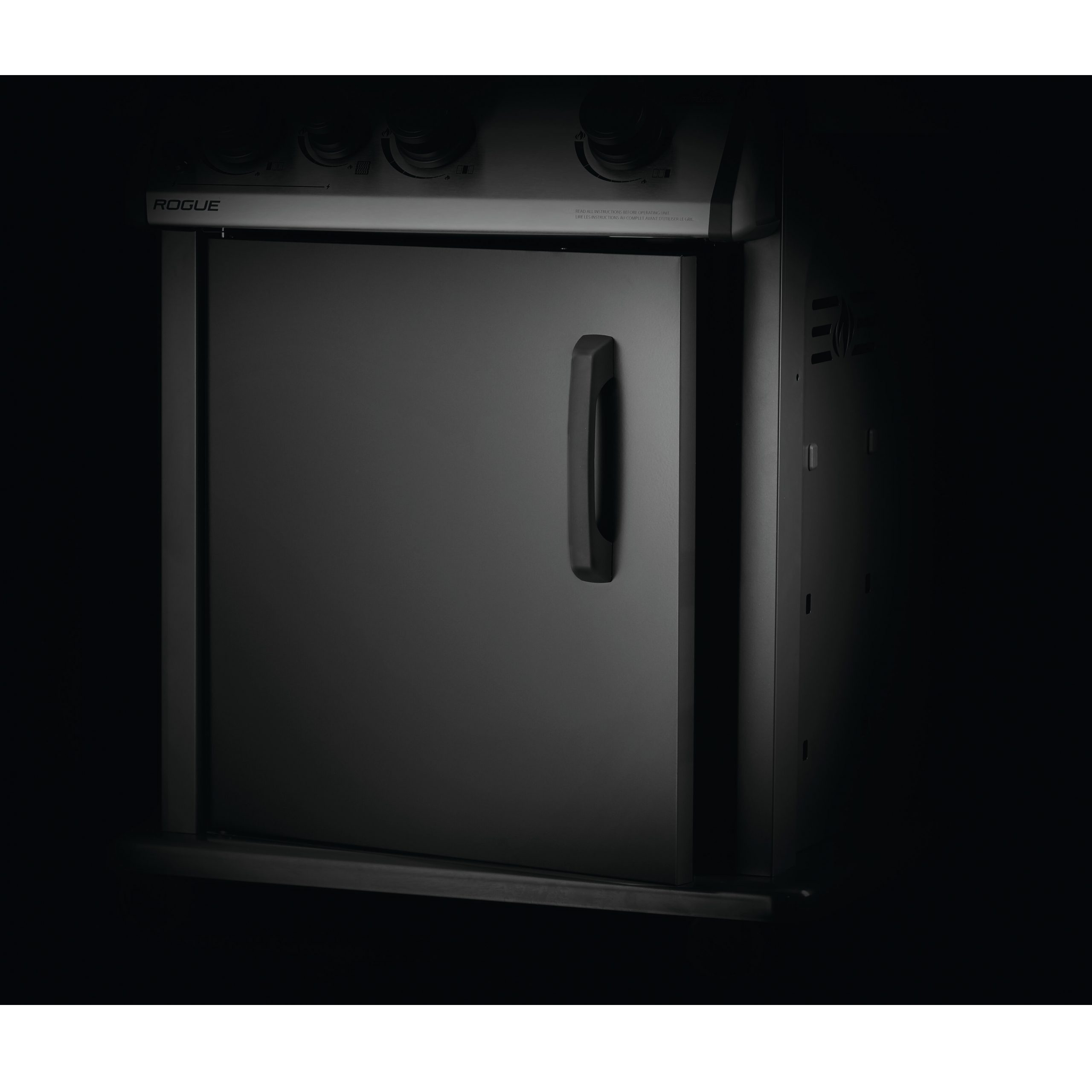 napoleon-rogue-365-gasbarbecue-met-zijbrander-matzwart