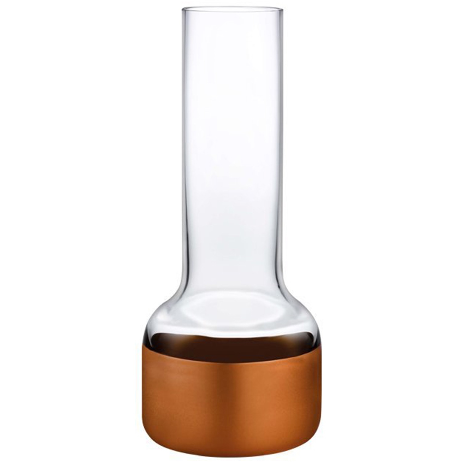 nude contour vaas smal o5cm transparantkoper