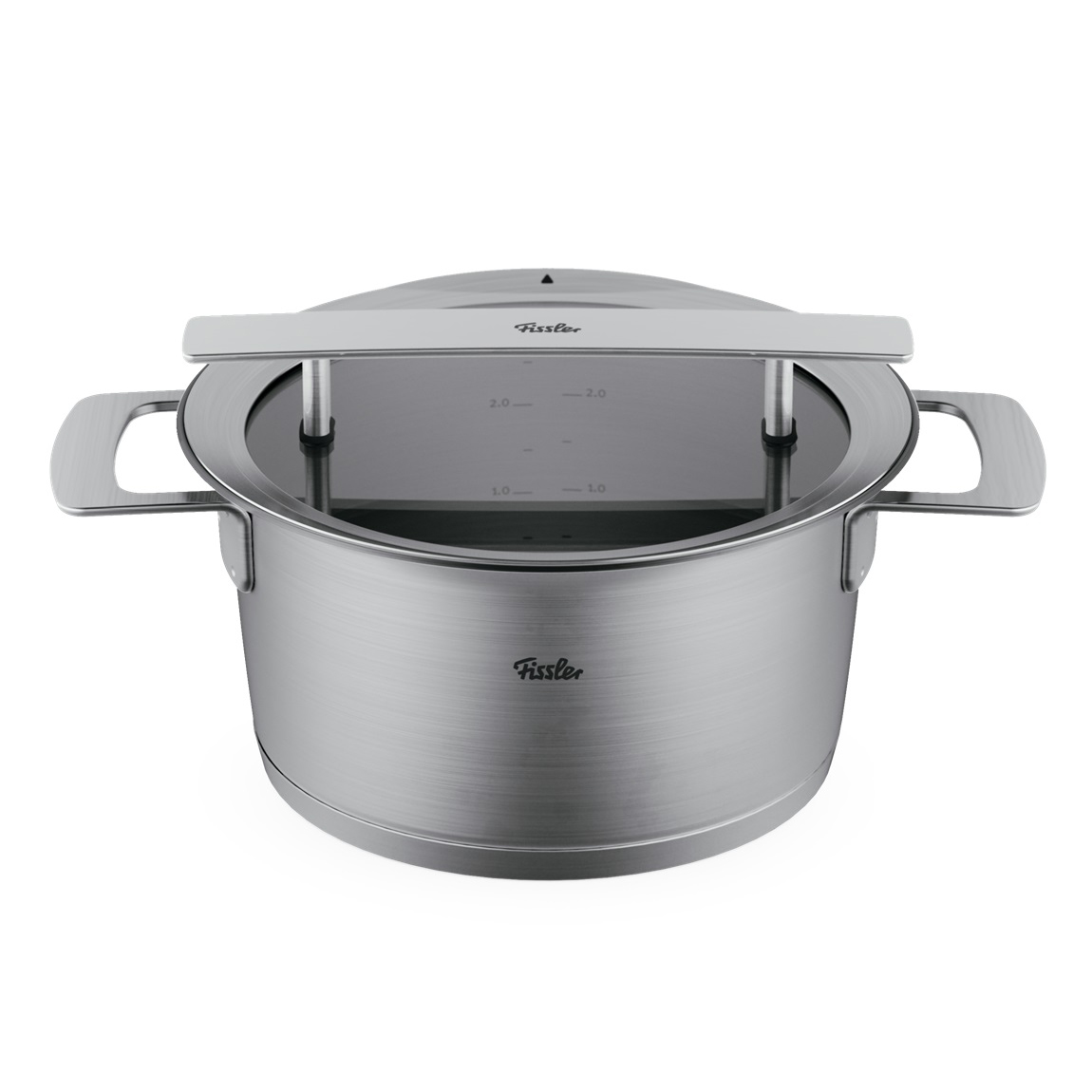 fissler phi collection kookpan met glasdeksel 20cm