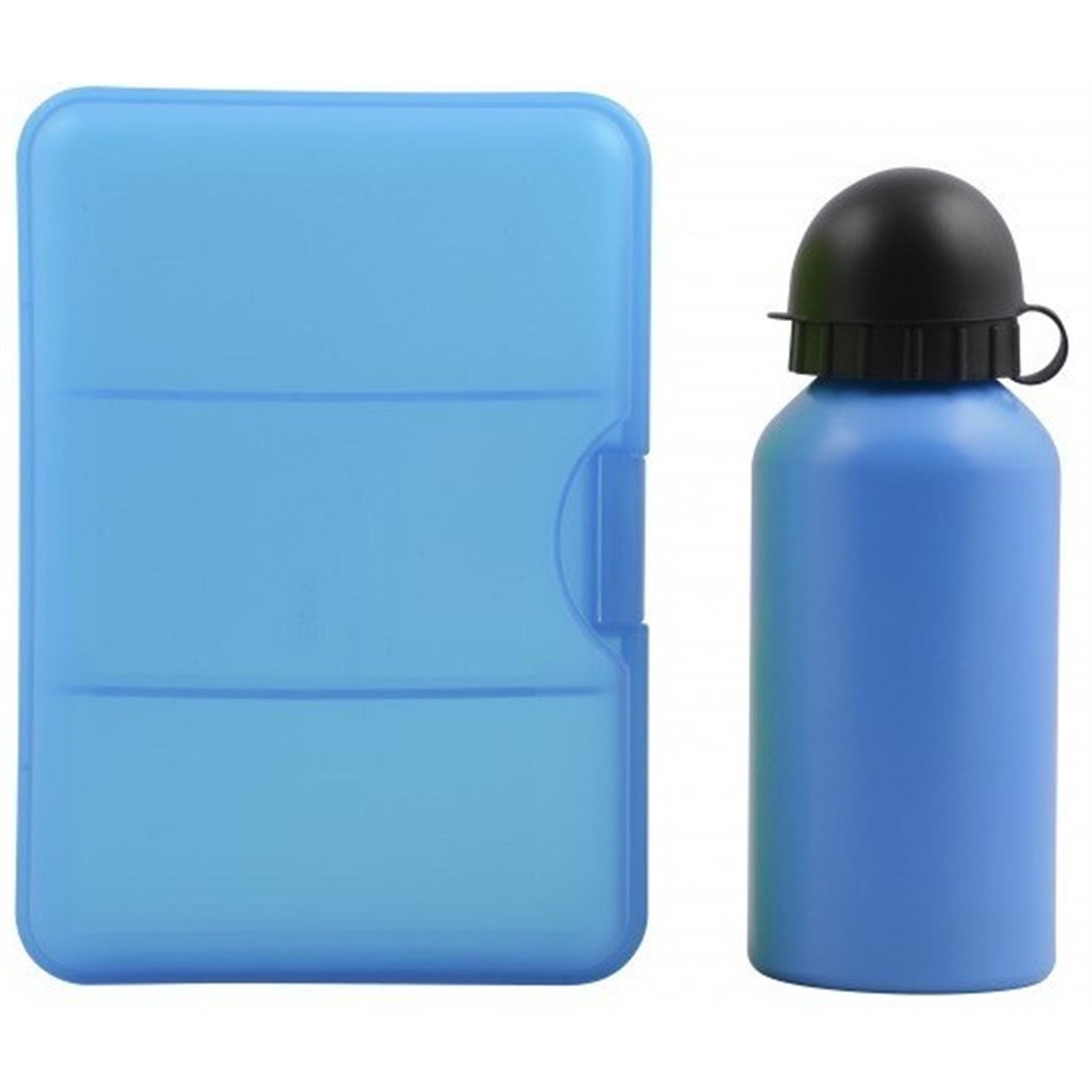 kookpunt lunchbox met drinkbeker blauw