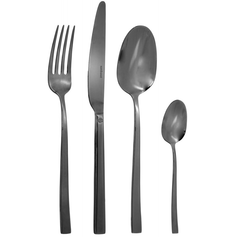sambonet-rock-bestekset-52762k81-24-delig-zwart