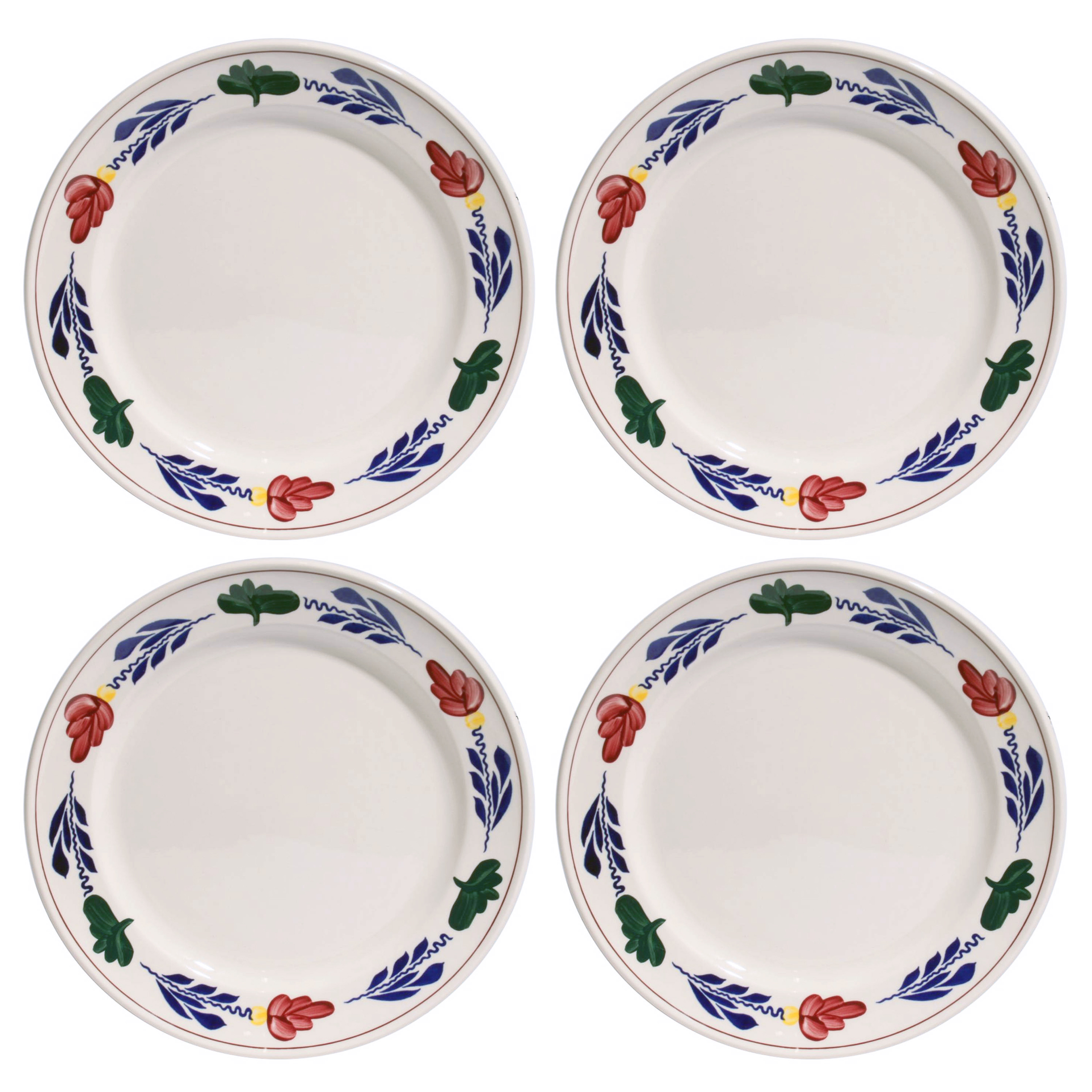 royal boch boerenbont dinerbord 27cm 4 stuks