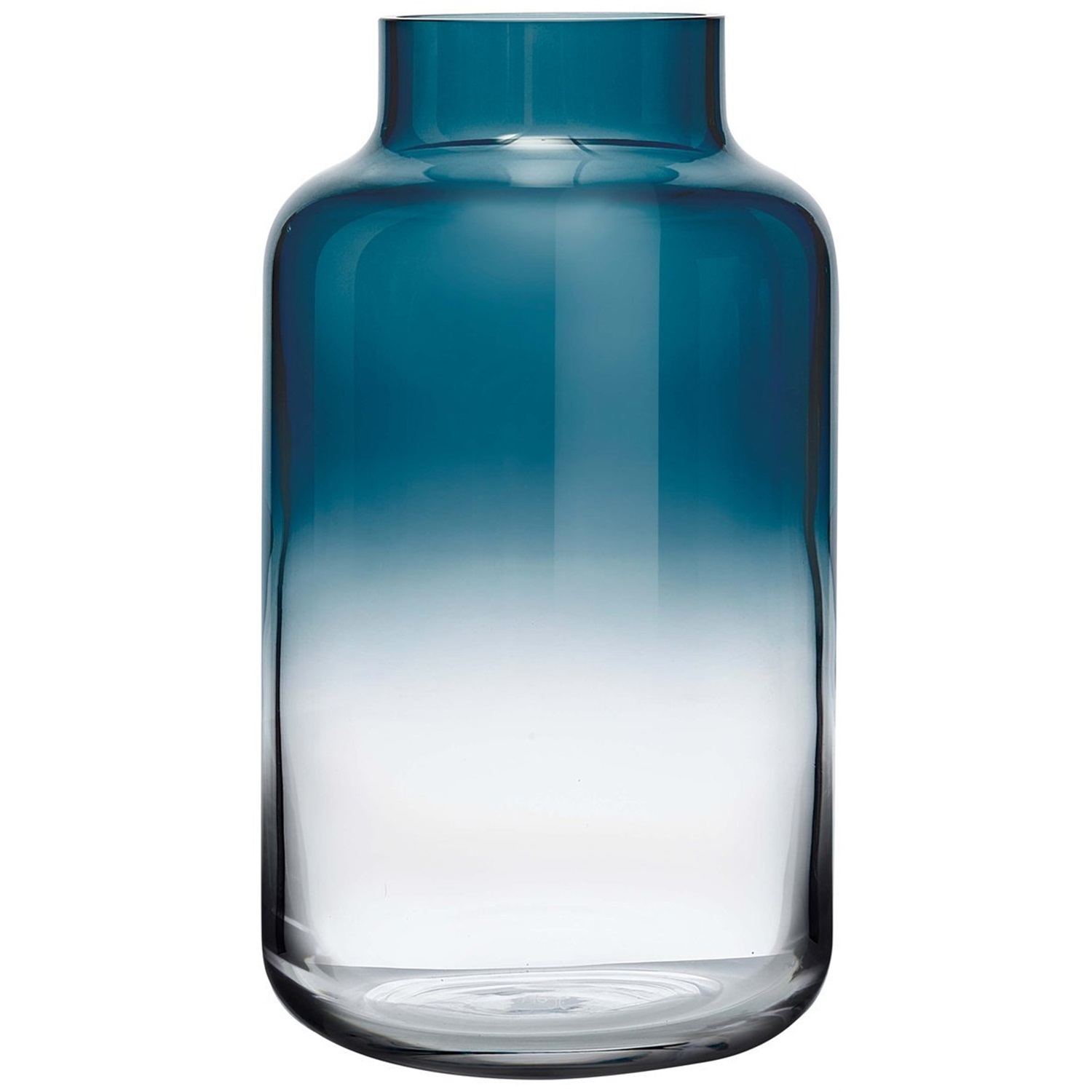 nude magnolia vaas o18cm steel blauw