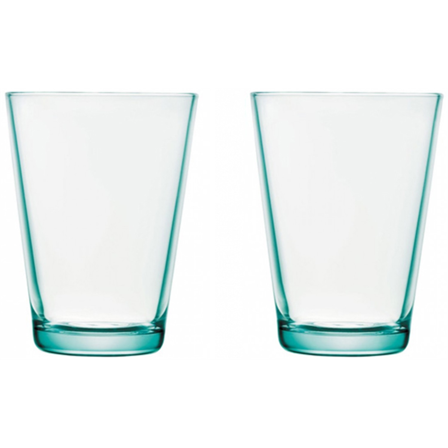iittala kartio waterglazen 04l watergroen 2 stuks