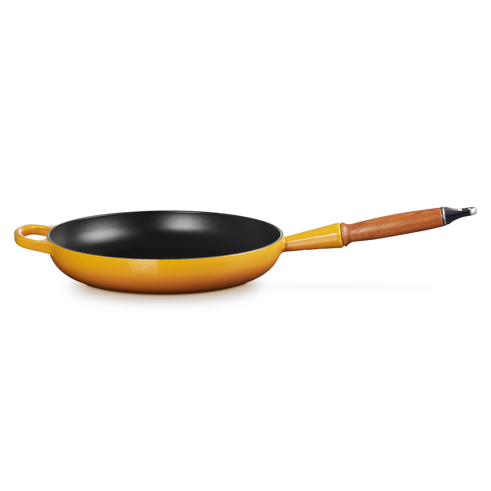 le-creuset-signature-koekenpan-met-houten-steel-28cm-nectar