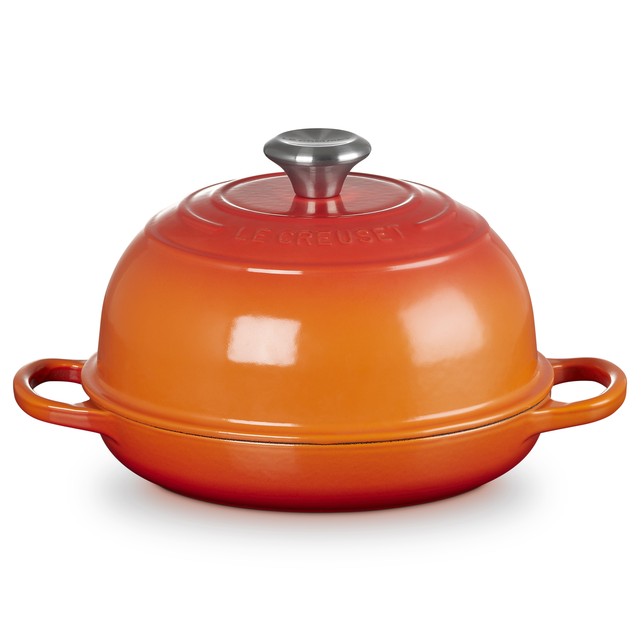 le-creuset-signature-broodpan,-1,6l-24cm-oranjerood