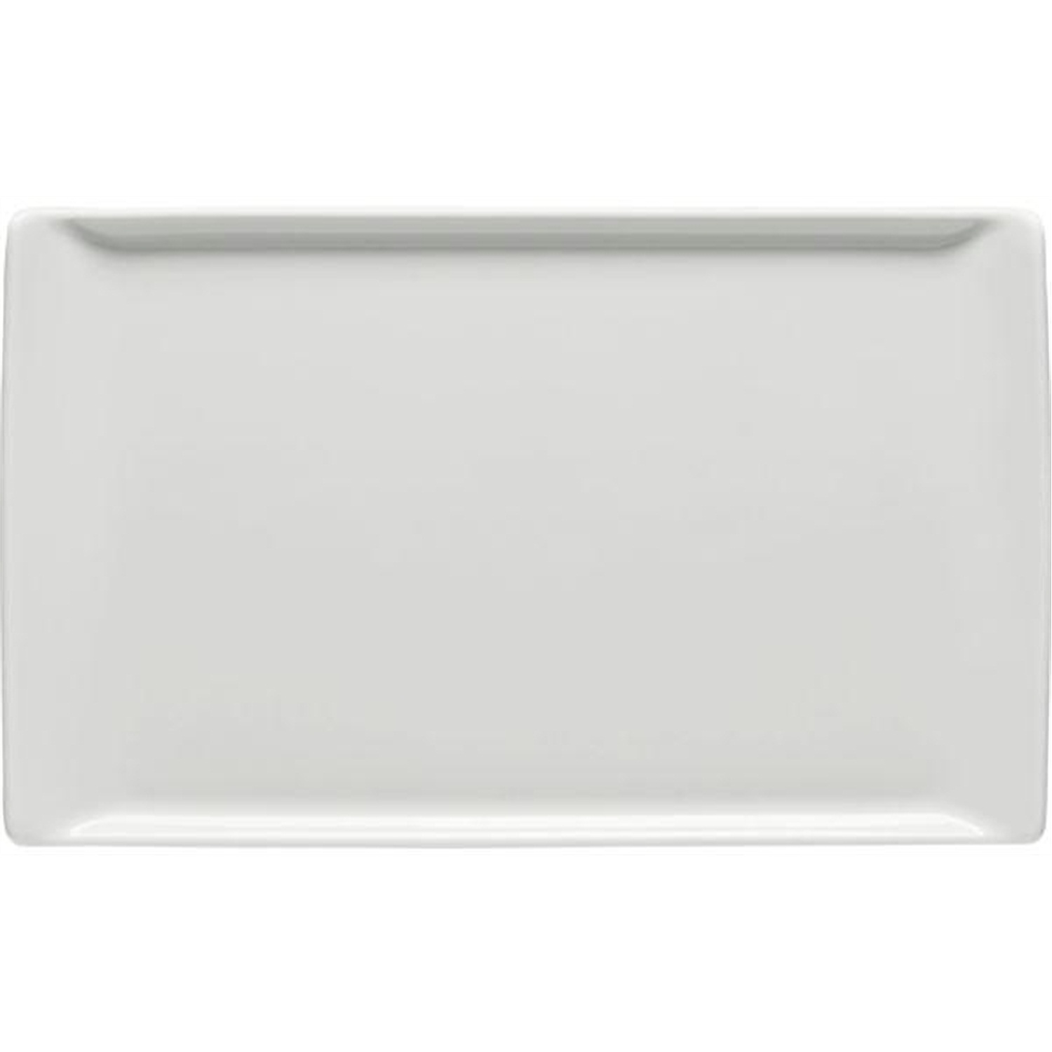 rosenthal mesh rechthoekige schaal 24x15cm wit