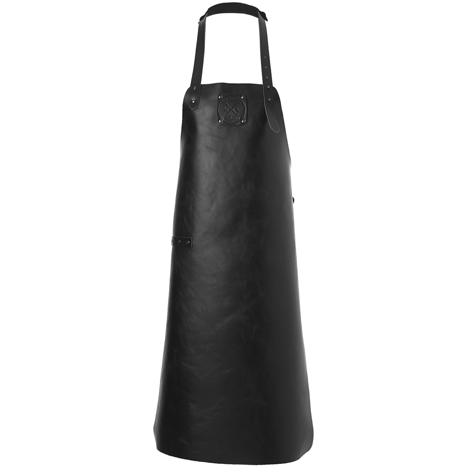 witloft leren schort xl pure black