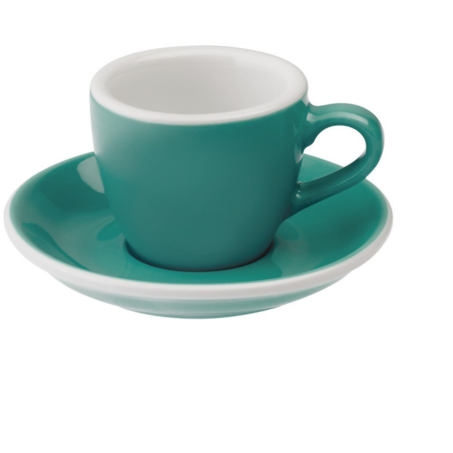 loveramics espressokop met schotel 008l teal