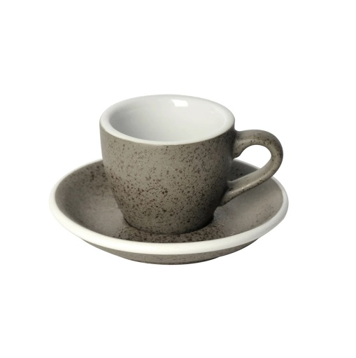 loveramics espressokop met schotel 008l granite