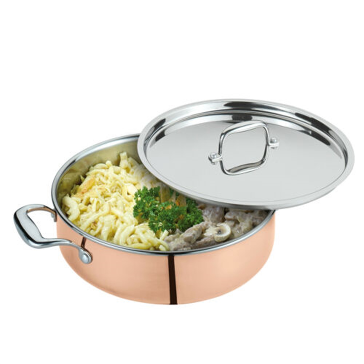 spring-culinox-kookpan-laag-met-deksel-20cm