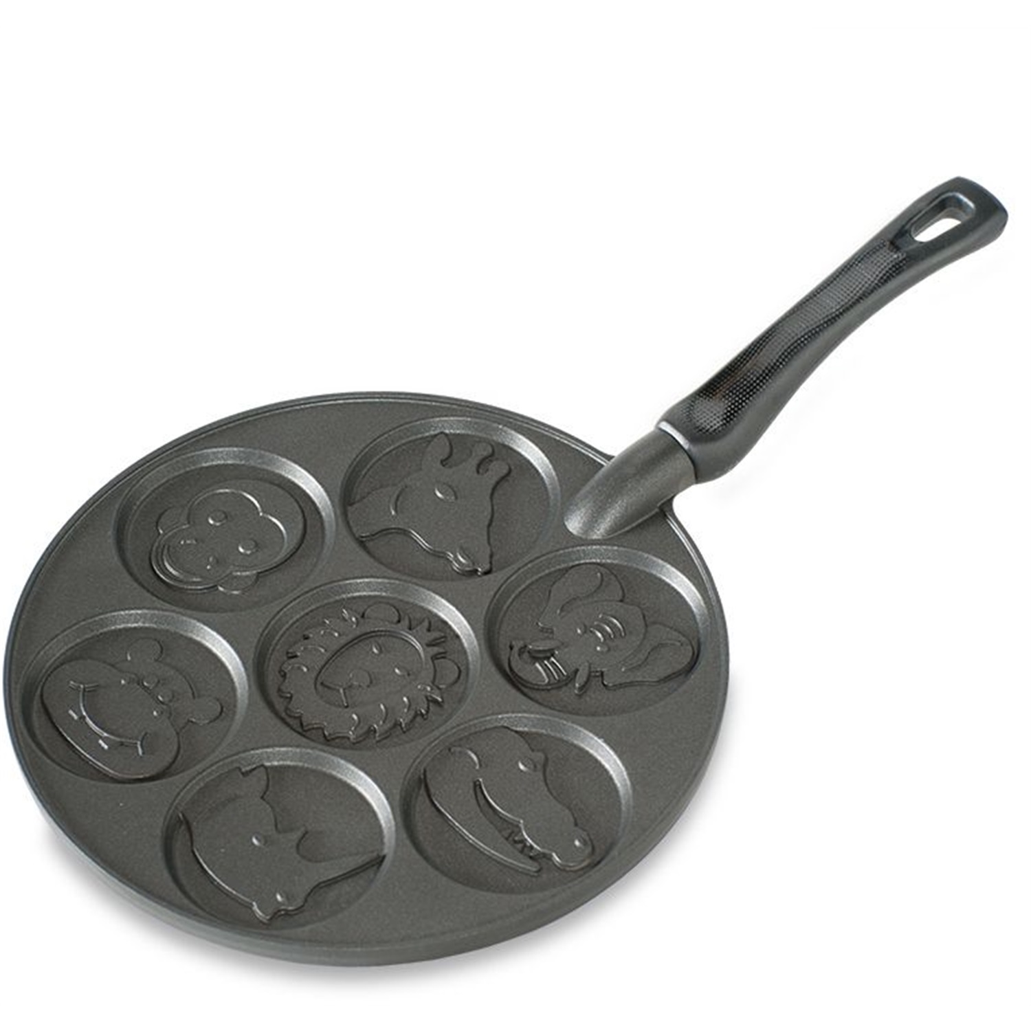 nordic ware zoo friends pannenkoekenpan 7 vaks