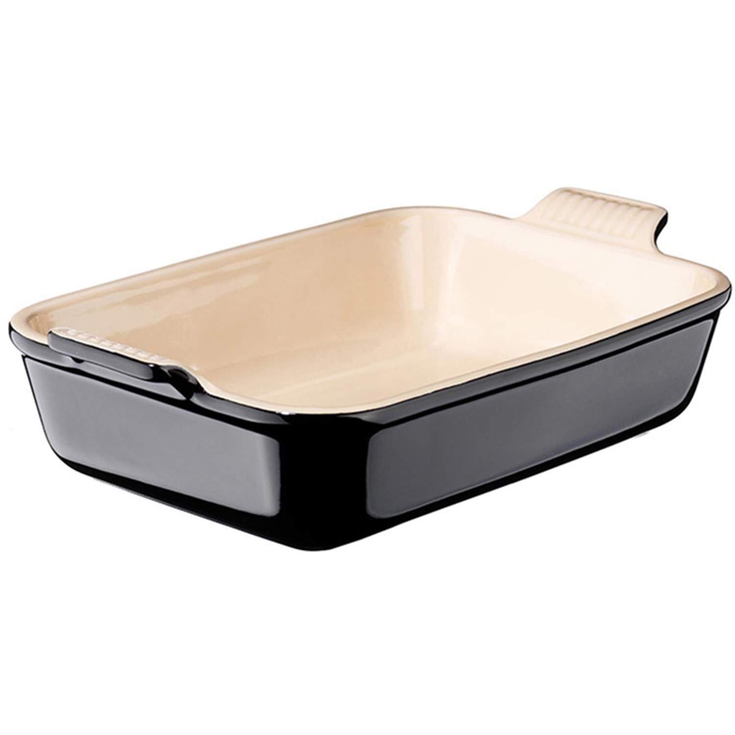 le-creuset-stoneware-ovenschaal-rechthoekig-19x15cm-ebbenzwart