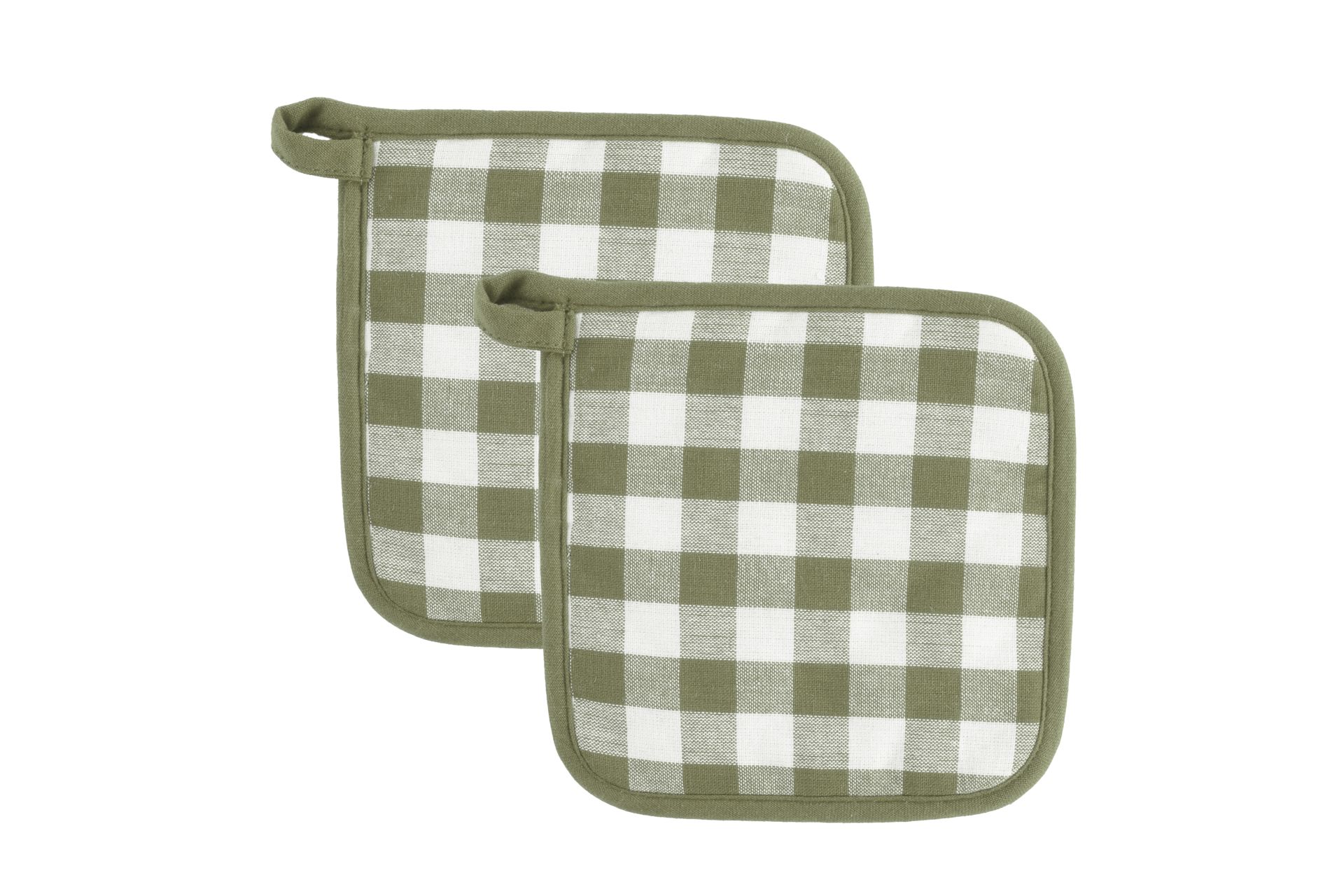 tiseco-pannenlap-gingham-2-stuks-olive-green.jpg