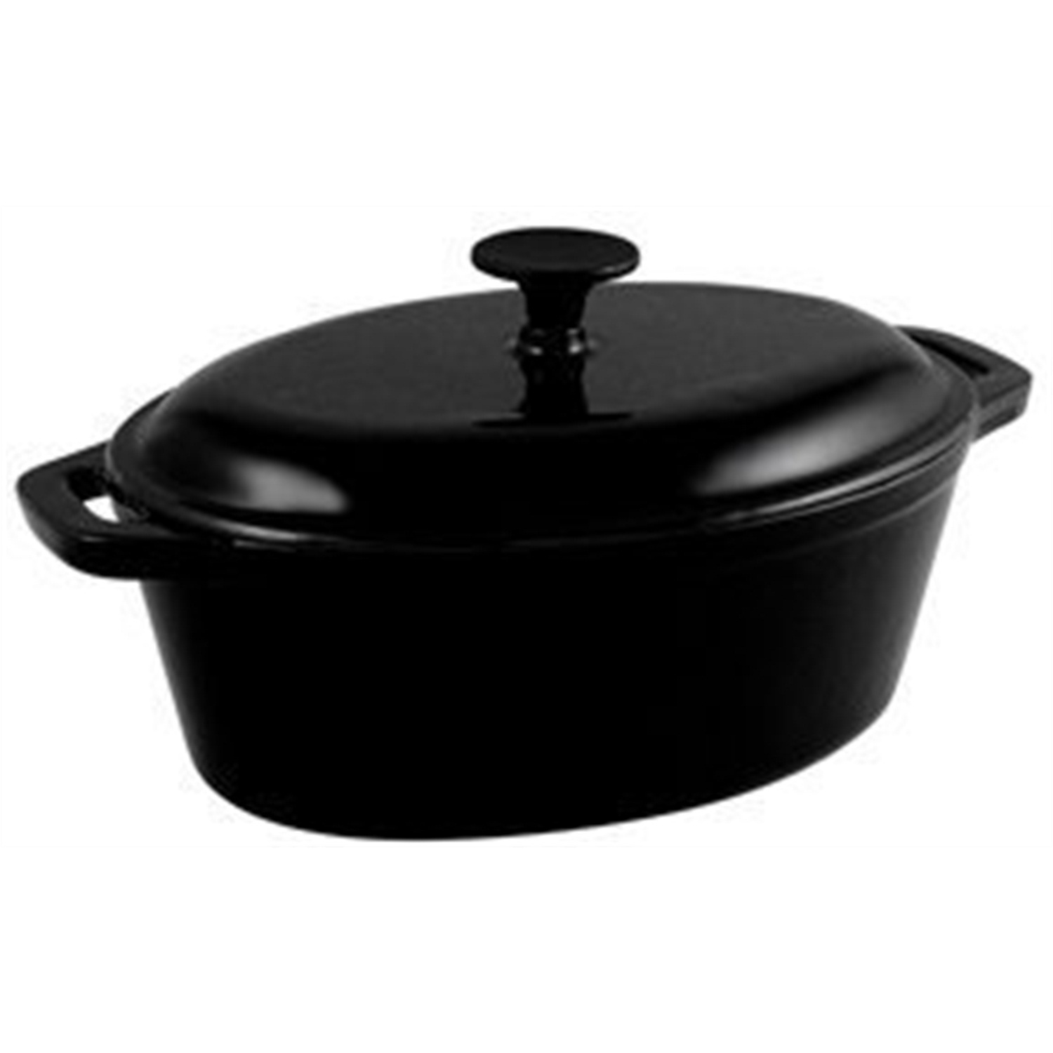 kookpunt ovale gietijzeren braadpan 32cm