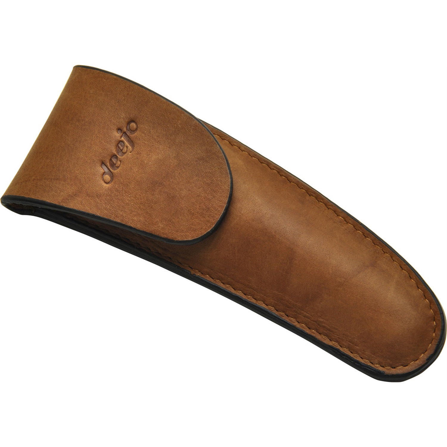 deejo messenhoes voor 37g zakmes leer bruin