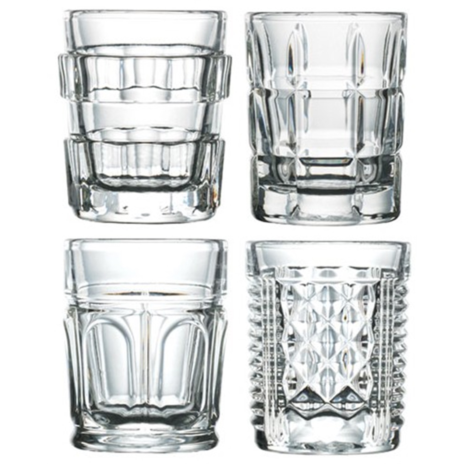 la rochere espressoglazen 006l set van 4