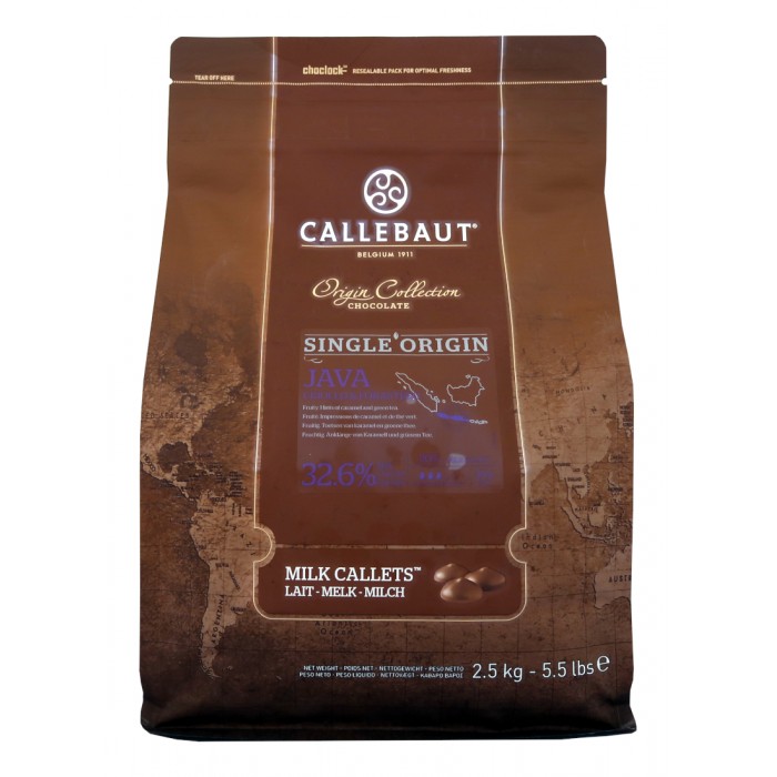 callebaut origin chocolade callets java 326 25kg