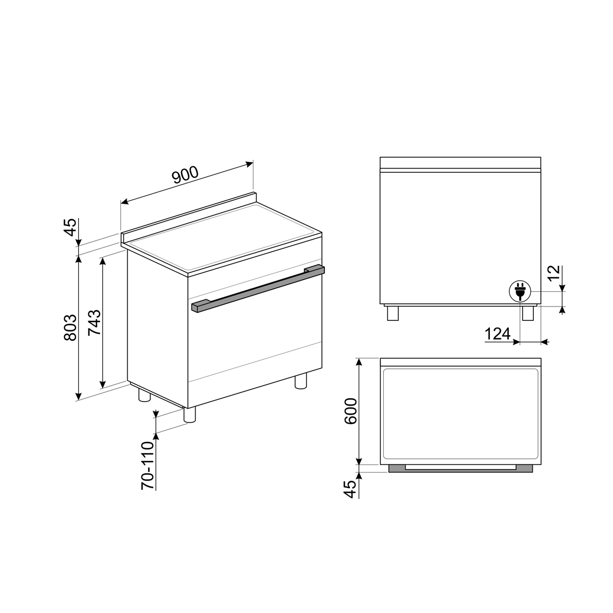 smeg-portofino-inductiefornuis-cpf9ipan-90cm-antraciet
