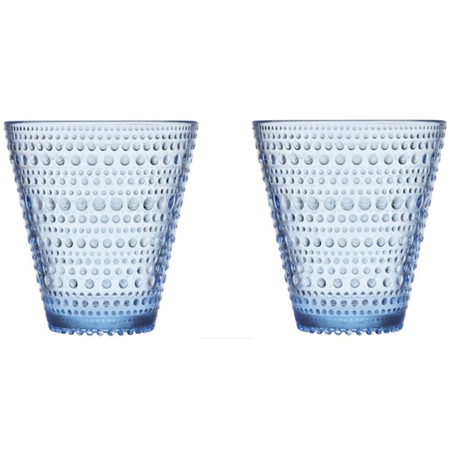 iittala kastehelmi waterglazen 03l aquablauw 2 stuks
