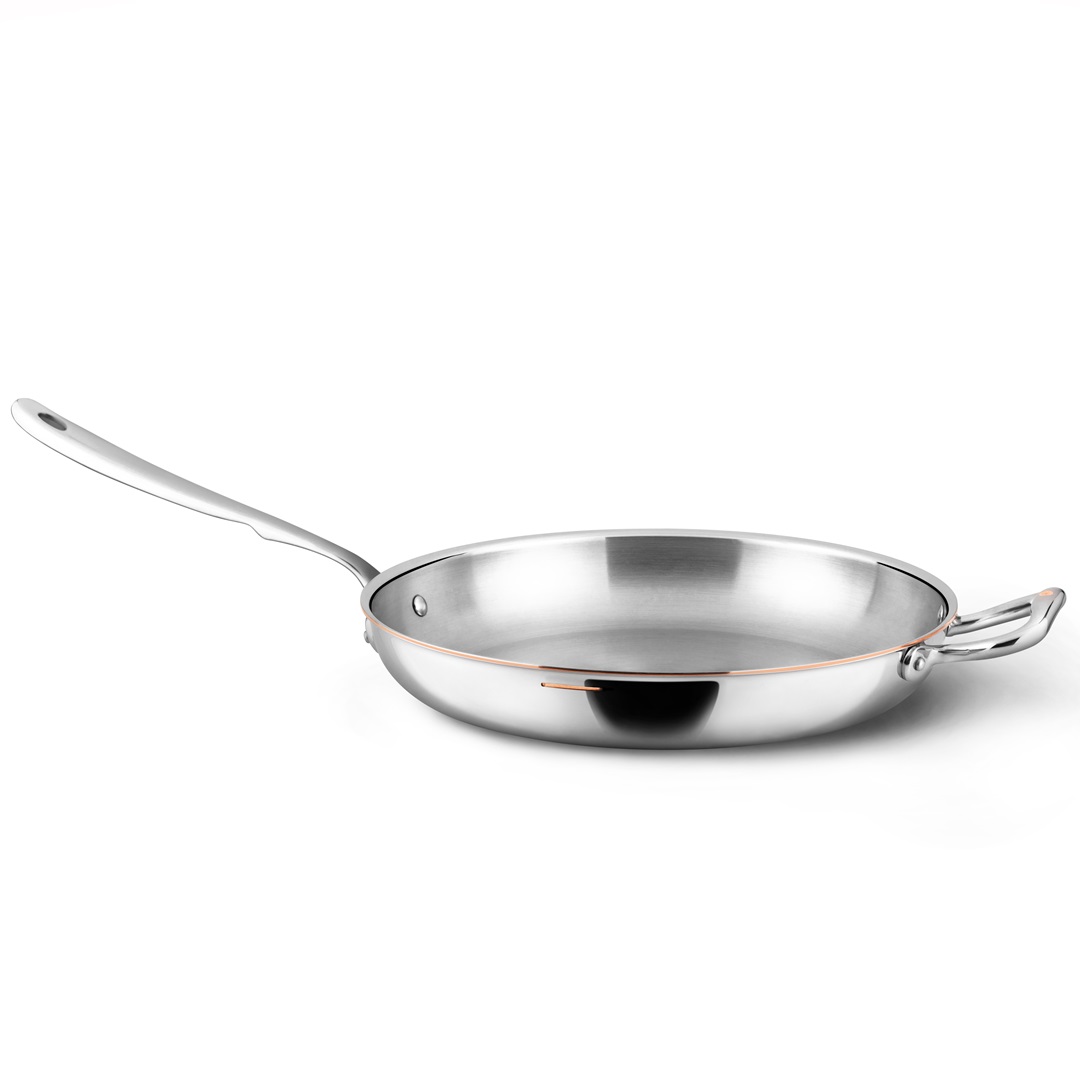 ruffoni-con-cuore-koekenpan-crc3005y-30cm-rvs-koper