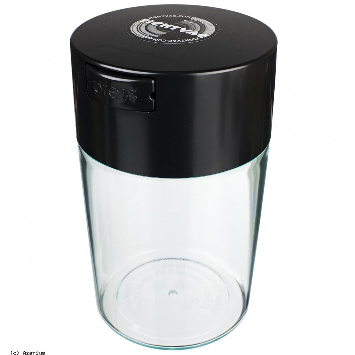 tightvac voorraadbus 057 liter zwart