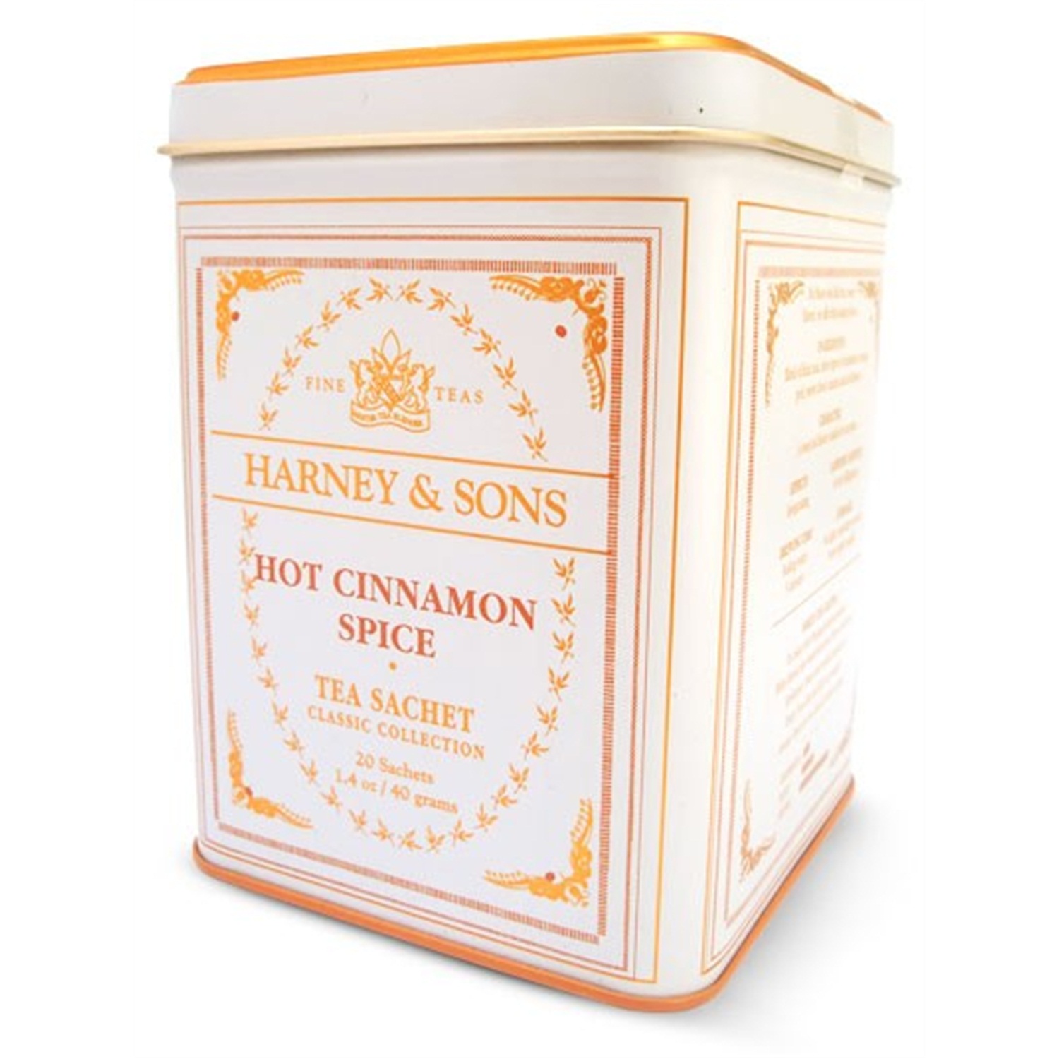 harney sons hot cinnamon spice zwarte thee 20 zakjes
