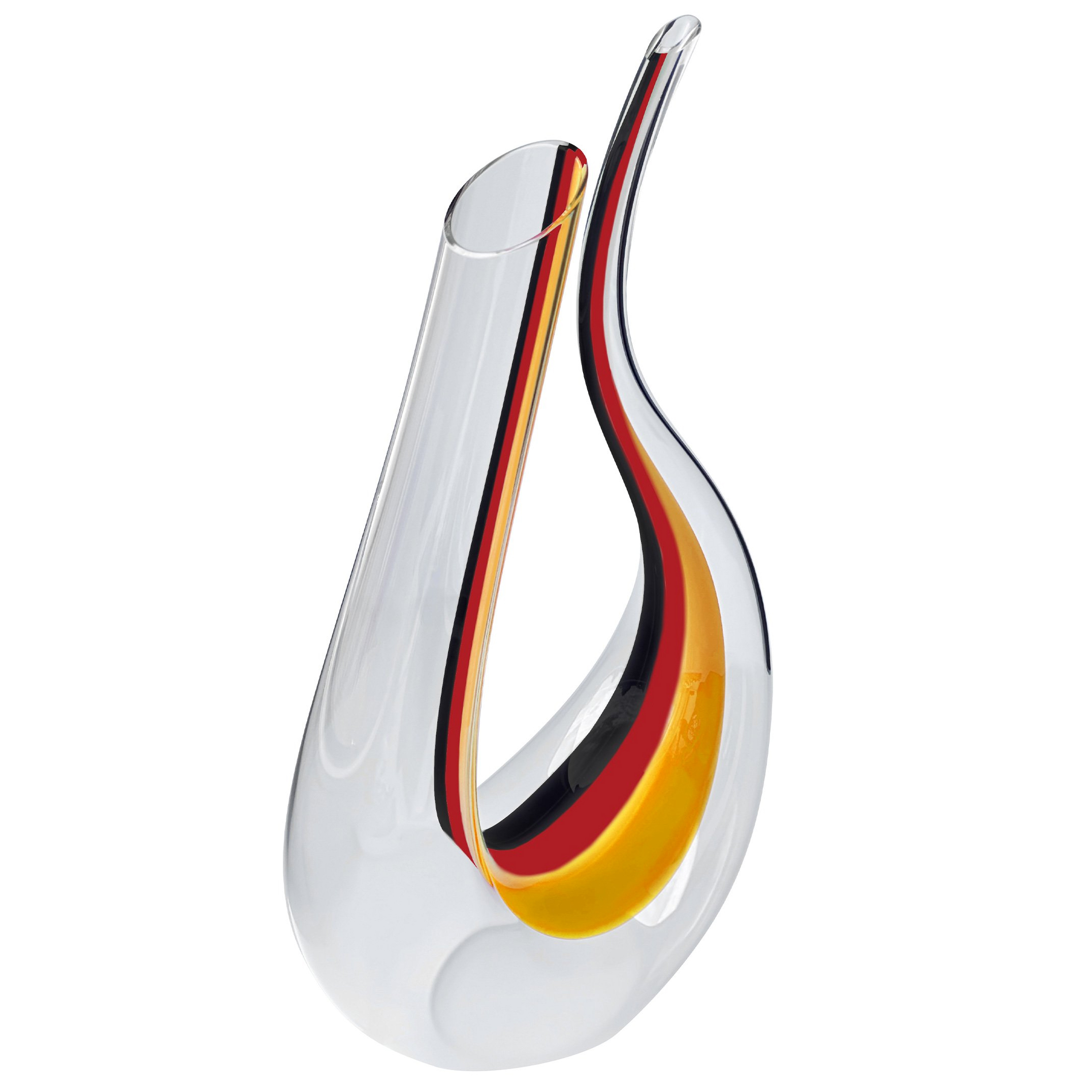 Riedel Amadeo Black Red Yellow Decanteerkaraf