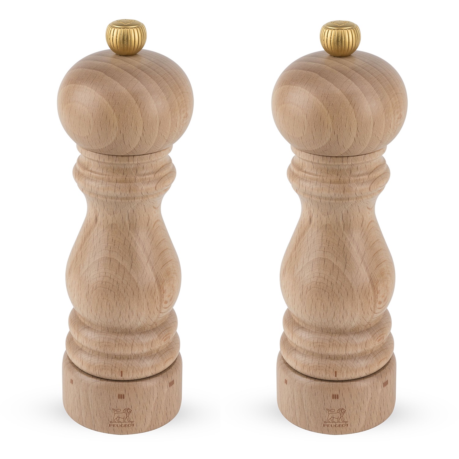 peugeot paris peper en zoutmolen set naturel u select 18cm