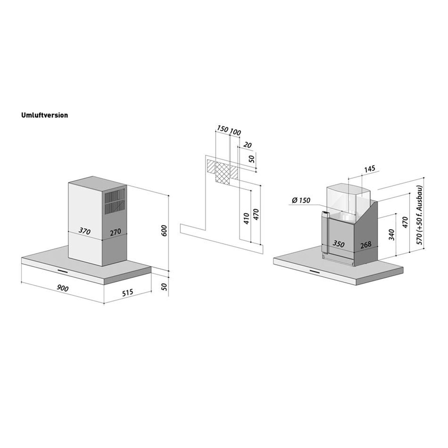 berbel-formline-hoofdvrije-kap-bkh-90-fo-90cm-matzwart