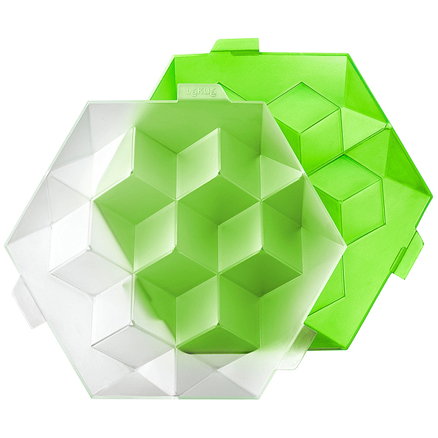 lekue-giant-ijsblokjesvorm-7-vaks-groen