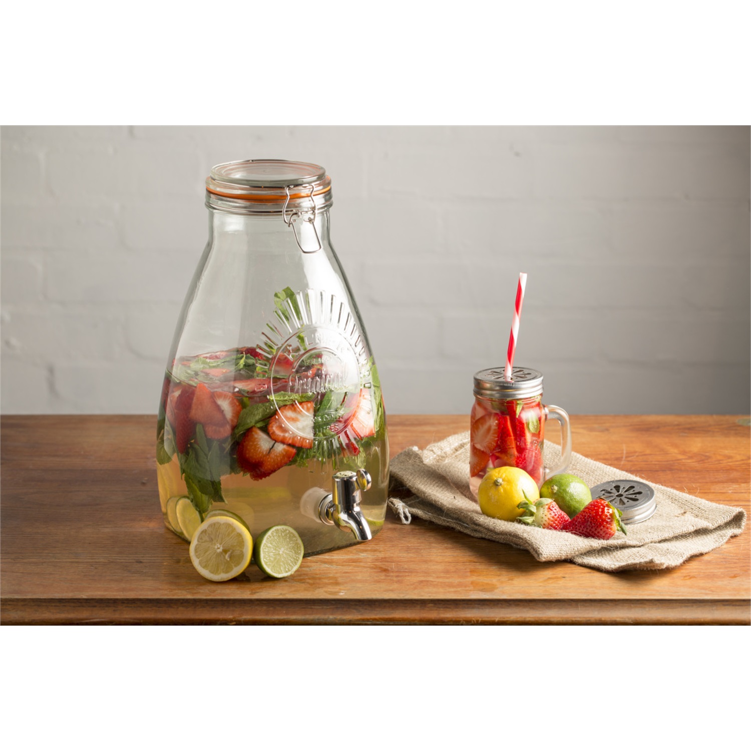 kilner-limonadetap-vierkant-8l
