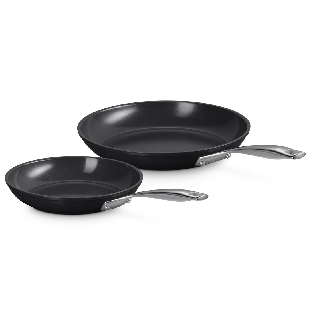 Kookpunt Le Creuset Essential Non Stick Ceramic Koekenpannenset, 24 28cm
